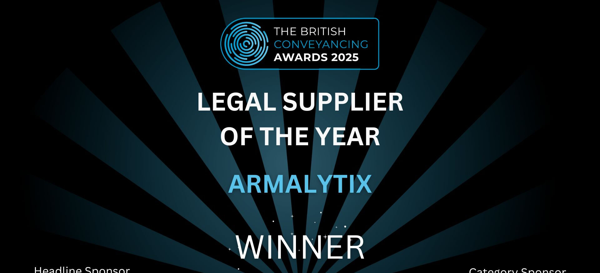 Armalytix wins Legal Supplier of The Year at the British Conveyancing Awards 2025